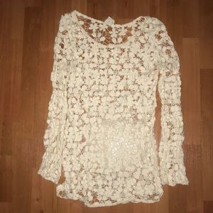 Lace tunic